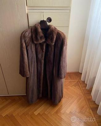 Pelliccia di visone color mogano