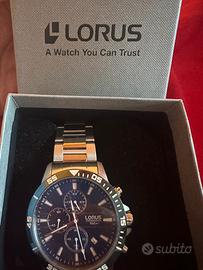 Orologio Lorus Cronografo 100 m Acciaio