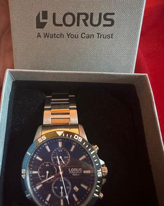 Orologio Lorus Cronografo 100 m Acciaio
