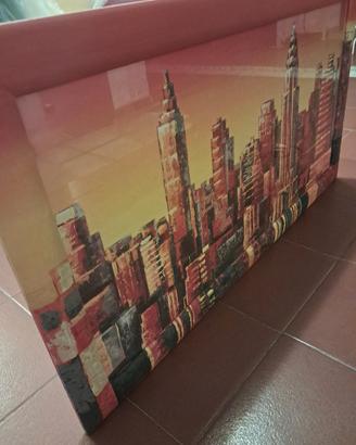 quadro New York  colori vivaci - usato