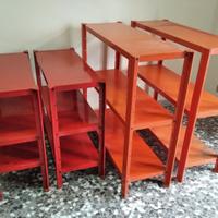 Scaffali componibili già smontati