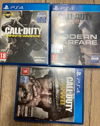 Call of Duty Infinite warfare, modern war. e WWII