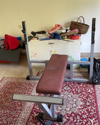 Panca piana olimpionica technogym