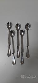 set di 6 cucchiaini design da dessert