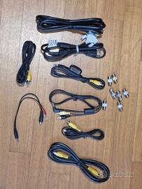 Cavi ethernet, telefono, USB, video-pc vari