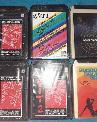 Cassette stereo8 nuovissime