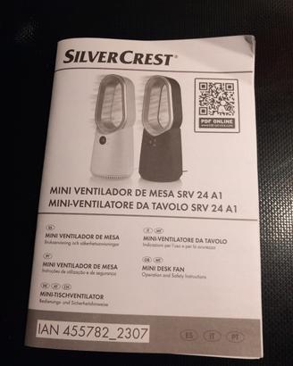 ventilatore da tavolo