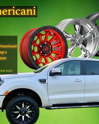Cerchi in Lega Americani per Pick-up e altre vettu