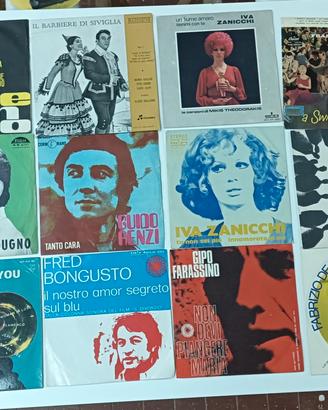 dischi 45 giri anni 60/70 artisti vari