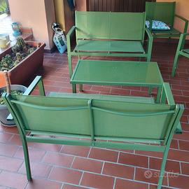set giardino o patio esterno