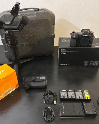 KIT FILMMAKER G9 + Ronin SC + 4 batt