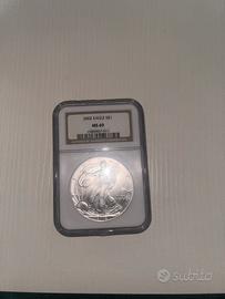 ARGENTO 999_ 1 oncia USA CANADA AUSTRIA_ 10Z