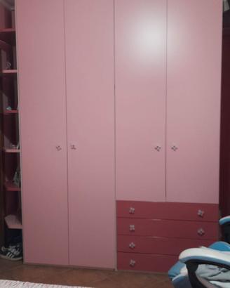 Cameretta tutta completa Rosa