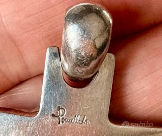 Ciondolo Croce Argento Pomellato