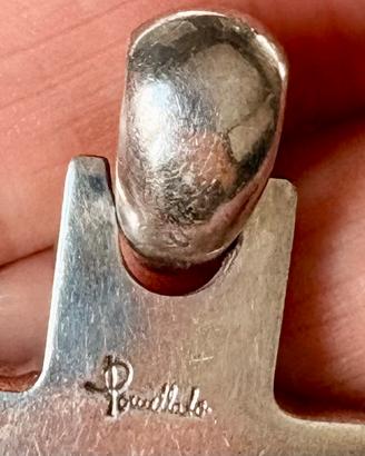 Ciondolo Croce Argento Pomellato