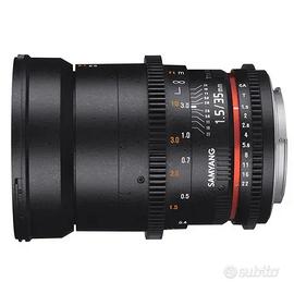 NUOVO SAMYANG VDSLR 35MM T/1.5 (SONY E)