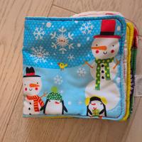 Libro di natale morbido per neonati