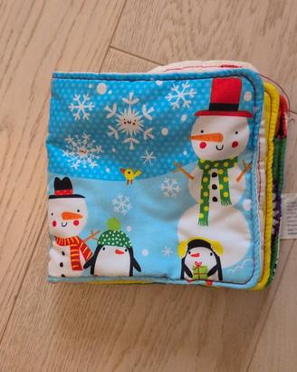 Libro di natale morbido per neonati