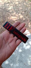 Emblema minigonna Lancia Delta HF Integrale 