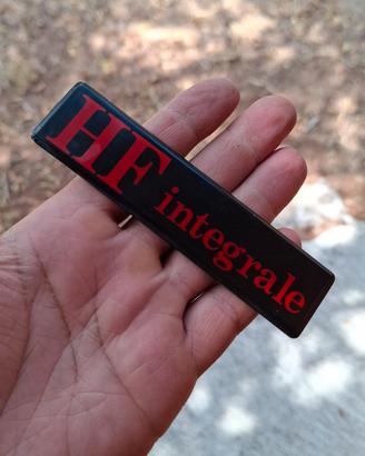 Emblema minigonna Lancia Delta HF Integrale 