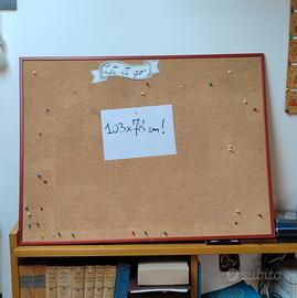 Enorme lavagna in sughero, per ufficio o stanzetta