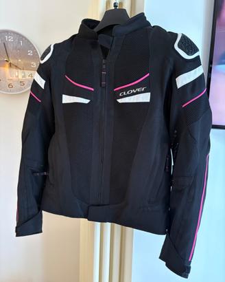 Giacca estiva moto da donna clover