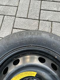Ruotino di scorta 125 90 15 fiat