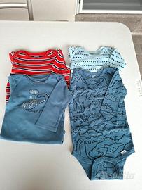 Set quattro body bambino