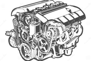 MOTORE DAF 106.460 CV