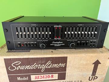 Soundcraftsmen AE2420-R equalizzatore a 10 bande