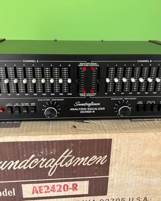 Soundcraftsmen AE2420-R equalizzatore a 10 bande