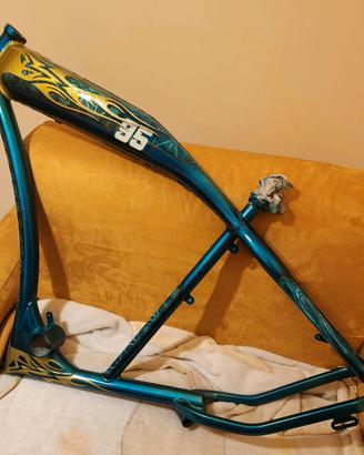 telaio bici alluminio vintage chopper  