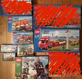 LEGO scatole vuote