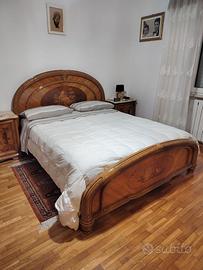 Letto matrimoniale stile veneziano+rete a doghe