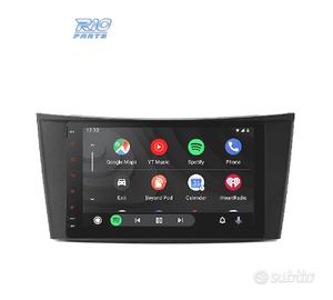 RADIO GPS ANDROID 10 PER MERCEDES CLS 05-06 E 02-0
