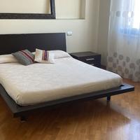 Letto matrimoniale wenge+ comodini