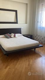 Letto matrimoniale wenge+ comodini