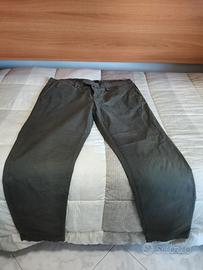 PANTALONE VERDE UOMO ALCOTT TAGLIA 54 SKINNY FIT