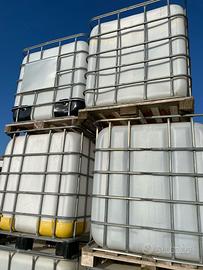 Cisterne IBC da 1000 litri - vuote e pulite