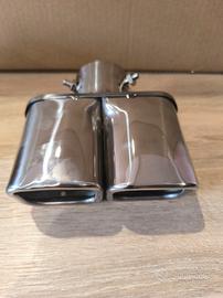 Terminali Scarico Auto - Doppio - Acciaio