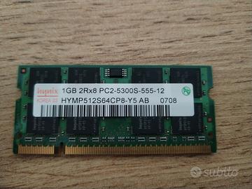 RAM HYNIX 1GB PC2-5300S