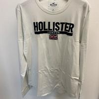 Hollister London t-shirt uomo size M colore bianco