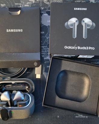 Samsung Galaxy Buds 3 Pro argento perfetti