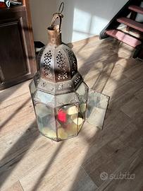 Lanterna in ferro battuto