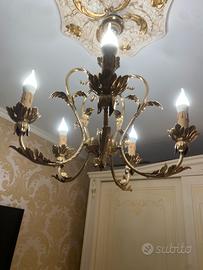 Lampadari in oro