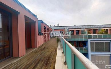 BILOCALE CON TERRAZZO VIA AOSTA 8 LOCATO