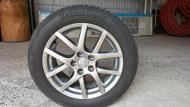 4 Cerchi Originali Toyota 17"+ 4 gomme Bridgestone