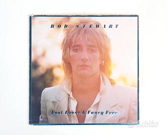 VINILE 33 GIRI ROD STEWART-FOOT LOOSE&FANCY FREE