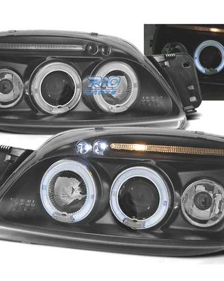 FARI FORD FIESTA 99-02 ANGEL EYES SFONDO NERO