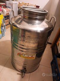 fusto inox 50 litri
